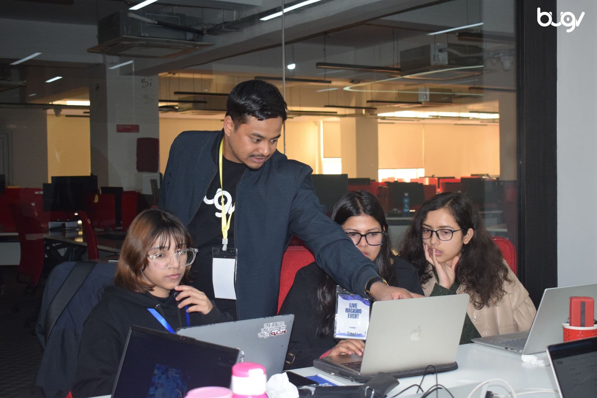 Team collaborating