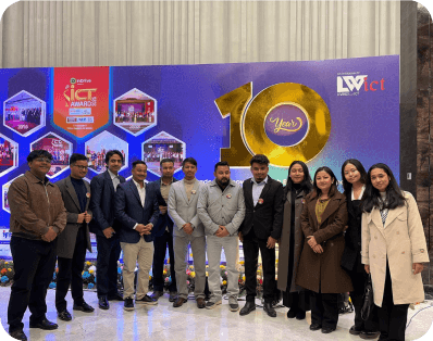 Bugv team at ICT Award event